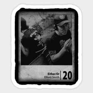 Elliott Smith - Either/Or Sticker